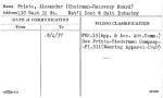 Printz, Alexander (Chairman-Recovery Board)