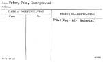 Prior, John, Incorporated