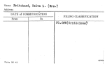 Pritchard, Belva L. (Mrs.)