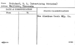 Pritchard, R.L. (Advertising Division)