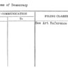 Problems of Democracy