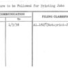 Procedure to be Followed for Printing Jobs