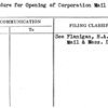 Procedure for Opening of Corporation Mail