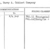 Prock, Harry A. Cabinet Company
