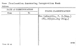 Proclamation Announcing Inauguration Week
