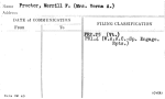 Proctor, Merrill F. (Mrs. Verna A.)