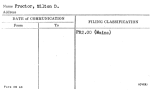 Proctor, Milton D.