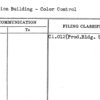 Production Building - Color Control