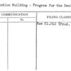 Production Building - Program for the Design of
