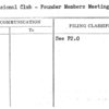 Professional Club - Founder Members Meeting 11/21/38