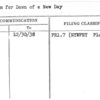 Program for Dawn of a New Day