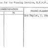 Program for the Housing Section, N.Y.W.F., 1939