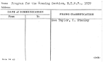 Program for the Housing Section, N.Y.W.F., 1939