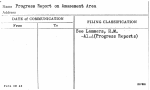 Progress Report on Amusement Area