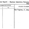 Progress Report - Shelter Exhibits Division - to July 15, 1938