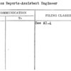 Progress Reports-Assistant Engineer