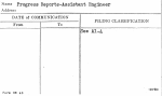 Progress Reports-Assistant Engineer