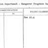 Promotion Department - Hengerer Progress Reports