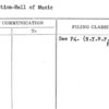 Promotion-Hall of Music
