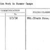 Promotion Work in Summer Camps