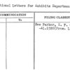 Promotional Letters for Exhibits Department