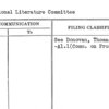 Promotional Literature Committee