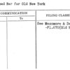 Proposed Bar for Old New York