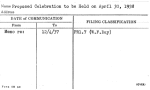 Proposed Celebration to be Held on April 30, 1938
