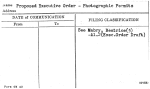 Proposed Executive Order - Photographic Permits
