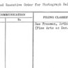 Proposed Executive Order for Photograph Release