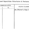 Proposed Exposition Structures & Features