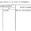 Proposed Letter to be sent to Designers