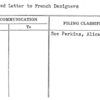 Proposed Letter to French Designers