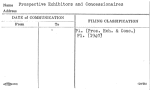 Prospective Exhibitors and Concessionaires