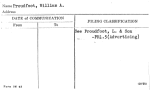 Proudfoot, William A.
