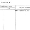 Prout, Alexander M.