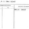 Prout, F.J. (Mrs. Alice)