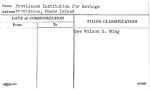 Providence Institution for Savings