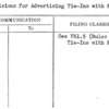 Provisions for Advertising Tie-Ins with NYWF