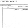 Pruet, B.W. (Mrs. Annie J.)
