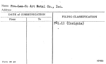 Pru-Les-Co Art Metal Co., Inc.