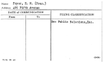 Pryor, E.W. (Pres.)