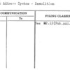 Public Address System - Demolition