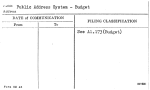 Public Address System - Budget