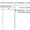 Public Safety Watchmen and Equipment Clerks--Uniforms for 1940