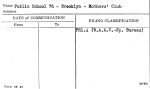 Public School 76 - Brooklyn - Mothers' Club