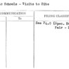 Public Schools - Visits to Site