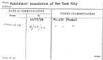 Publishers' Association of New York City