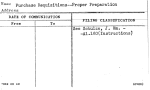 Purchase Requisitions--Proper Preparation