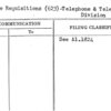 Purchase Requisitions (623) -Telephone & Telegraph Division